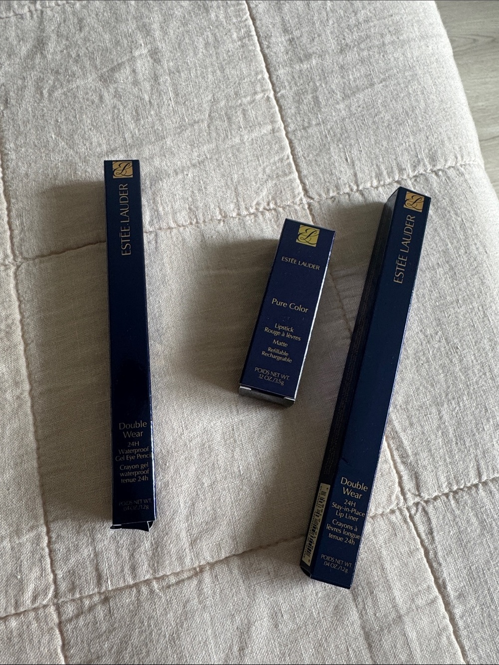 BRAND NEW NEVER USED Estee Lauder Lip & Eye Bundle